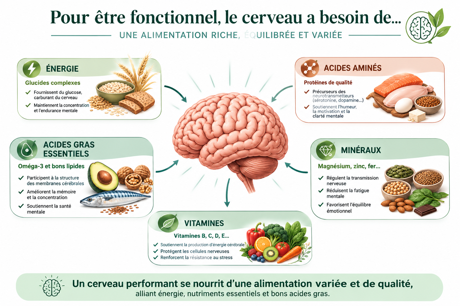 Alimentation cerveau