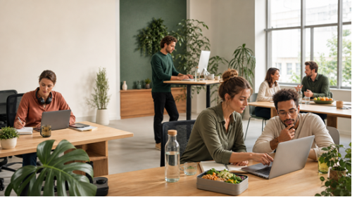 Employés au bureau